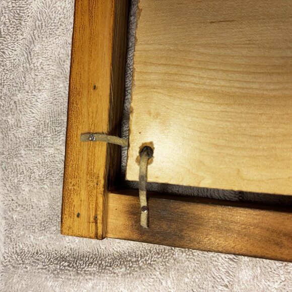 Elvis Picture Of 45 Record Mounted On Wood In Wooden Frame - Picture 13 of 16